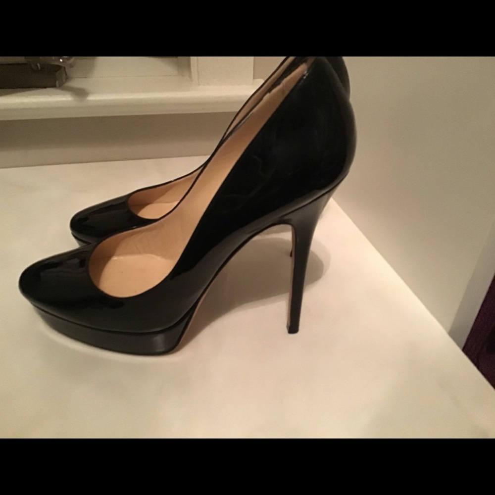 Jimmy Choo Black Patent Cosmic Size 40